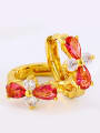 thumb Copper Alloy 23K Gold Plated Simples style Bowknot-shaped Clip clip on earring 1
