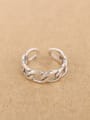 thumb Fashion Woven Chain Opening Ring 0