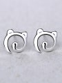 thumb 2018 Exquisite Cat Shaped stud Earring 1