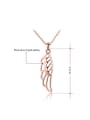 thumb Exquisite Hollow Wings Shaped Two Pieces Jewelry Set 2