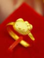 thumb Gold Plated S Shaped Women Ring 1