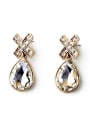 thumb Exquisite Stones Drop Chandelier earring 0