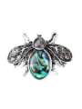 thumb Alloy With Antique Silver Plated Cute Insect  Bee Brooches 0