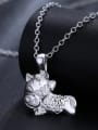 thumb Fashion Exquisite Zodiac Horse Necklace 2