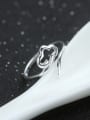 thumb Creative Lucky Cloud Silver Opening Ring 2