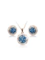 thumb High-quality Round Shaped Polymer Clay Two Pieces Jewelry Set 0