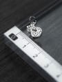 thumb 925 Sterling Silver With Silver Plated Cute Irregular Charms 2