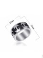 thumb Stainless Steel With Fashion Round Rings 2