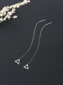 thumb Trendy Triangle Shaped Line Earrings 2