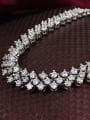 thumb Delicate 18K Platinum Plated Zircon Bracelet 1