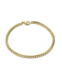 thumb Exquisite 18K Gold Plated Geometric Shaped Bracelet 0
