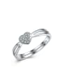 thumb Micro Pave Zircon Temperament Opening Ring 0