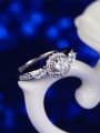 thumb Hearts and Arrows Zircons Engagement Ring 1