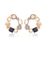 thumb Fashion Women Austria Crystal stud Earring 0