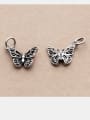 thumb 925 Sterling Silver With Antique Silver Plated Classic Butterfly Charms 1