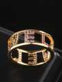 thumb Copper With Cubic Zirconia Fashion Monogrammed LOVE Multistone Rings 2