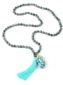 thumb Natural Stones Tassel Pendant Fashion Necklace 1