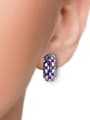 thumb Fashion Classical Crystals Women Clip Earrings 3