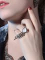 thumb Retro Style Wing-shape Personality Women Party Ring 1