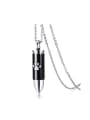 thumb Personality Bullet Shaped Stainless Steel Pendant 0