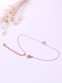 thumb Rose Gold Plated Fashion Women Anklet 2