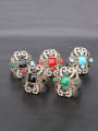 thumb Retro style Ethnic Hollow Resin Crystals Alloy Ring 3