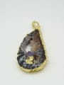 thumb Personalized Irregular Natural Agate Stone Pendant 1