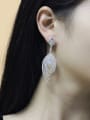 thumb Personality Fashion Wedding Drop Cluster earring 1