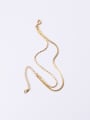 thumb Titanium With Gold Plated Simplistic Multi-layer Chain Bracelets 0