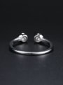 thumb 925 Sterling Silver Little Beads Opening Ring 2