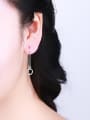 thumb Women Simply Style Round Line Earrings 1