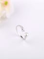 thumb Shell Pearl Simple Style Opening Ring 2