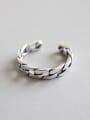 thumb 925 Sterling Silver With Antique Silver Plated Vintage Rings 3