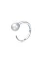 thumb Fresh Open Design Artificial Pearl Ring 0