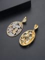 thumb Copper With 18k Gold Plated Luxury Butterfly  Cubic Zirconia Stud Earrings 3