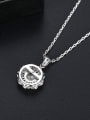thumb Copper With Platinum Plated Cute Flower Necklaces 2