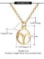 thumb Stainless Steel With Gold Plated constellation Necklaces 3