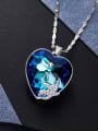 thumb Heart-shaped austrian Crystals Necklace 3