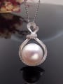 thumb Fashion Eight-shaped Freshwater Pearl Necklace 0