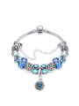 thumb Exquisite Retro Decorations Glass Beads Bracelet 0