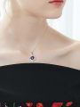 thumb Fashion austrian Crystal Zircon Fish Necklace 1