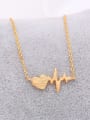 thumb Fresh 16K Gold Plated Heart Shaped Necklace 1