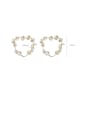 thumb Alloy With Gold Plated Trendy Geometric Clip On Earrings 2