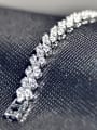 thumb Fashion Zircon-covered Platinum Plated Bracelet 2