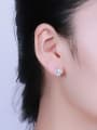 thumb All-match 925 Silver Geometric stud Earring 1