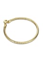 thumb Exquisite 18K Gold Plated Snake Shaped Bracelet 0