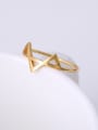 thumb Women Delicate Triangle Shaped Ring 1