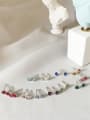 thumb Sterling silver color birthstone earrings 2