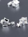 thumb 925 Sterling Silver With Silver Plated Rock Star Charms 0