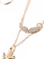 thumb 18K Gold Personality Zircon Necklace 2